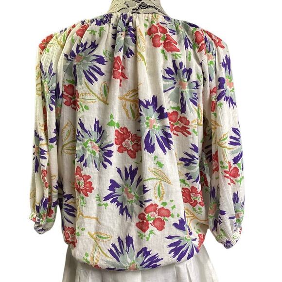 Denim & supply ralph lauren boho floral top sz Small - Picture 2 of 4